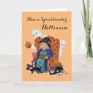 Carte La magie d'Halloween