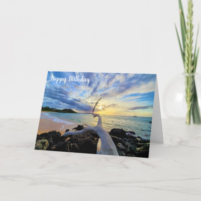 Carte La magnifique plage de Maluaka (Devant)