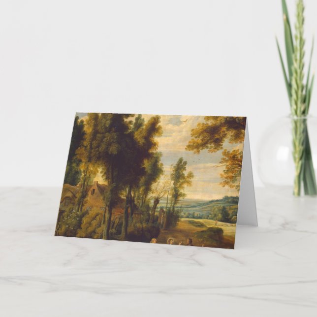 Carte La Marche Pour Emmaüs Avec Christ (Devant)