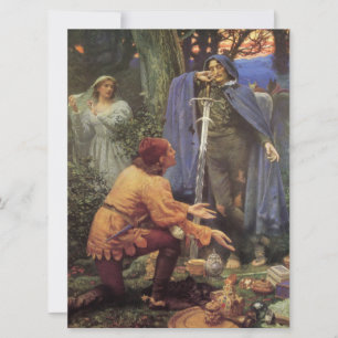 Carte La mariée de Bertuccio (par Edward Robert Hughes)