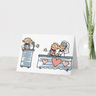 Carte La meilleure réception de mariage de pain grillé