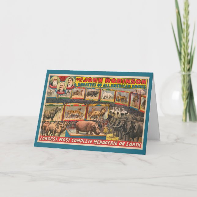 Carte La Menagerie La Plus Grande Et La Plus Complète De (Devant)