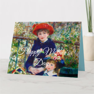 Carte La mère et l'enfant de Renoir