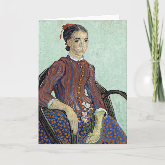 Carte La Mousmé | Vincent van Gogh (Devant)