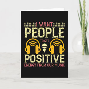 Carte La Musique Obtient Une Énergie Positive De Notre M