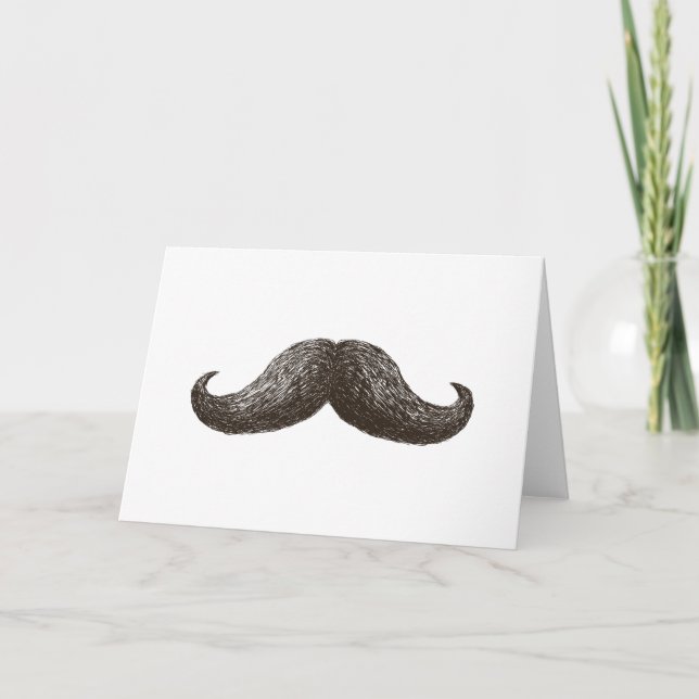 Carte La Mustache (Horizontal) (Devant)