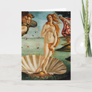 Carte La naissance de Vénus (détail), Sandro Botticelli