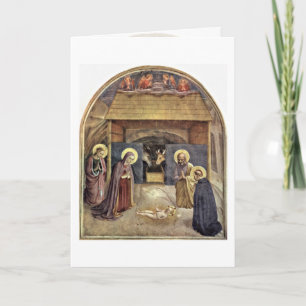 Carte La naissance du Christ par ATF Angelico