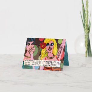 CARTE LA NORMALE DE NOTECARD-BEING N'EST PAS