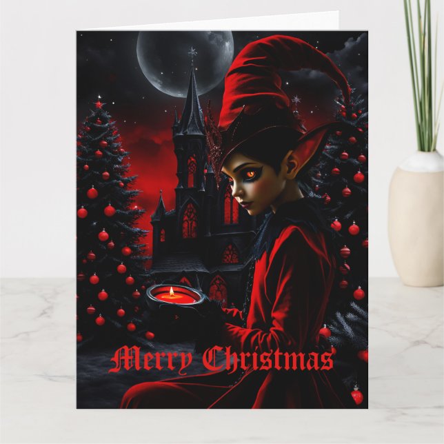 Carte La nuit de noël. (Devant)