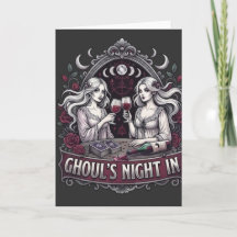 La Nuit des Goules dans un Vin Effrayant Tarot Soi