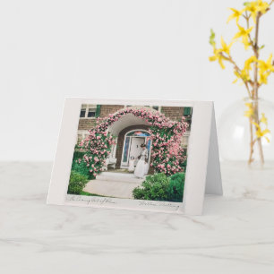 Carte Là où les fleurs s'épanouissent, l'espoir aussi. 