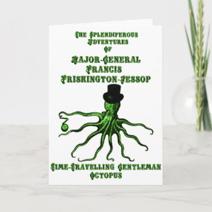 Carte La pieuvre gentillesse qui voyage dans le temps