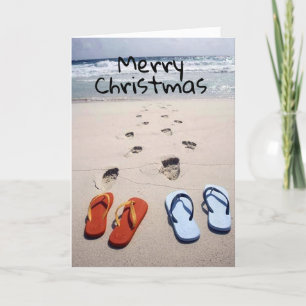 CARTE LA PLAGE APPELLE VOTRE NOM À "NOËL"