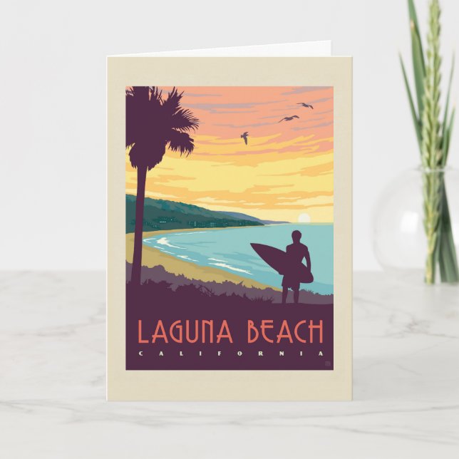 Carte La plage de Laguna | La plage de Laguna (Devant)