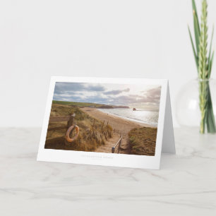 Carte La plage de Thurlestone