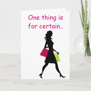 CARTE LA PLUS FABULEUSE 40 ANS SHOPPER-40E ANNIVERSAIRE