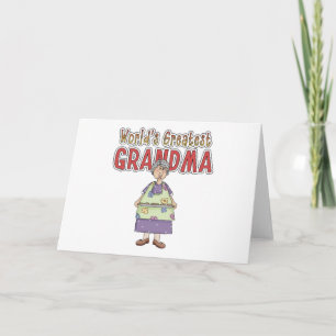 Carte La plus grande grand-maman du monde