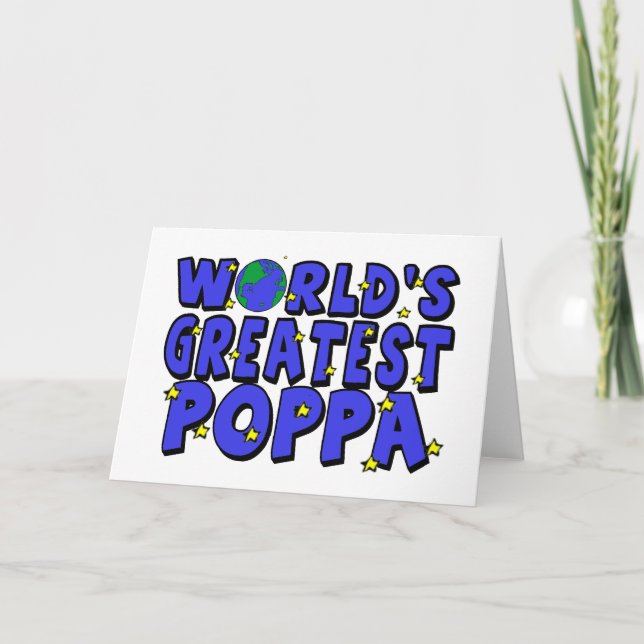 Carte La plus grande pappa du monde (Devant)