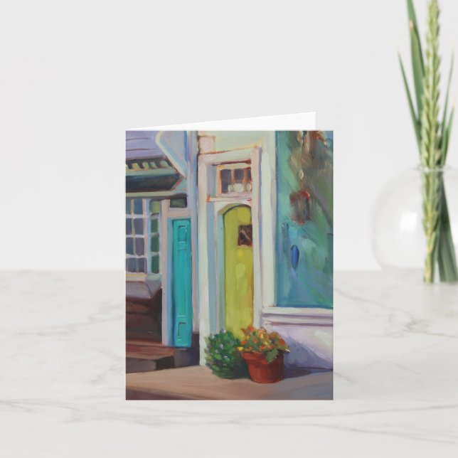 Carte La porte à côté de porte (Devant)