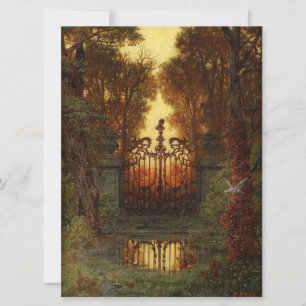 Carte La porte du château (par Ferdinand Knab)