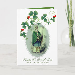 Carte La prière de la Saint Patrick Bénédiction de la ca
