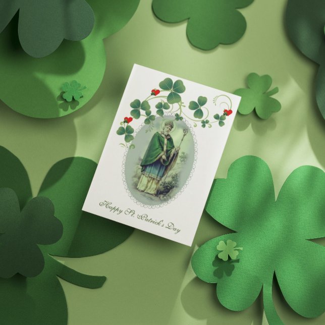 Carte La prière de la Saint Patrick Bénédiction religieu (Créateur téléchargé)