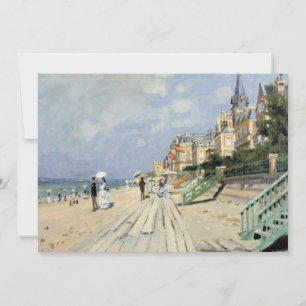 Carte La promenade à Trouville par Claude Monet