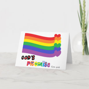Carte La promesse de Dieu Arc-en-ciel