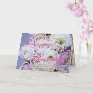 Carte La puissance de la fleur