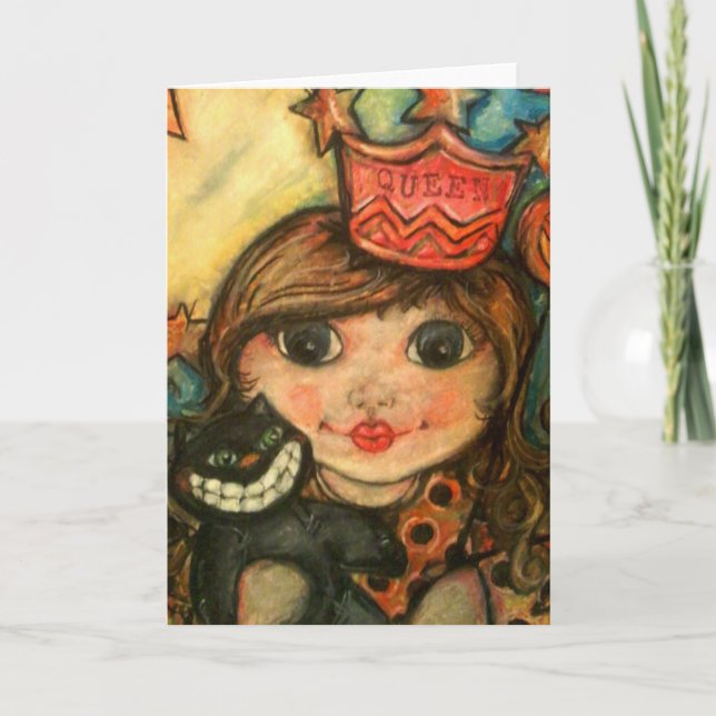 Carte La reine de Halloween (Devant)