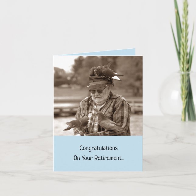 Carte La retraite est pour les félicitations d'amusement (Devant)