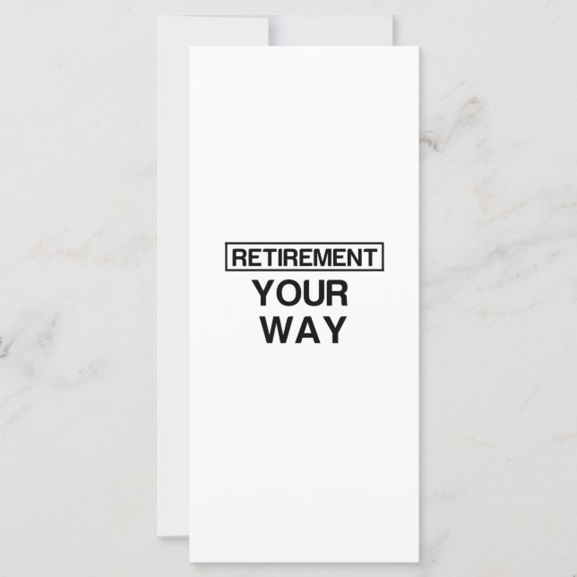 CARTE LA RETRAITE VOTRE CHEMIN (Devant)