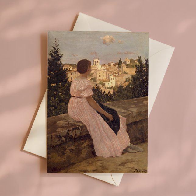 Carte La robe rose | Fré dé ric Bazille (Créateur téléchargé)