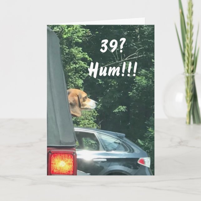 Carte LA RUMEUR EST QUE **39ème** PROFITEZ DE LA JEUNESS (Devant)