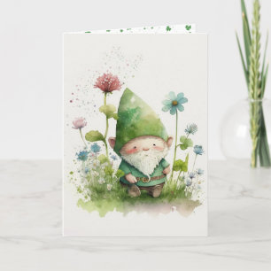 Carte La Saint-Patrick Vert Leprechaun