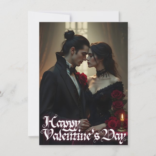 Carte La Saint-Valentin de la passion éternelle (Devant)