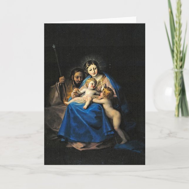 Carte La Sainte Famille de Goya (Devant)