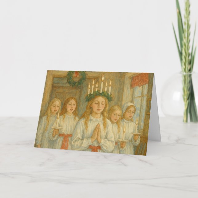 Carte la Sainte-Lucie scandinave (Devant)