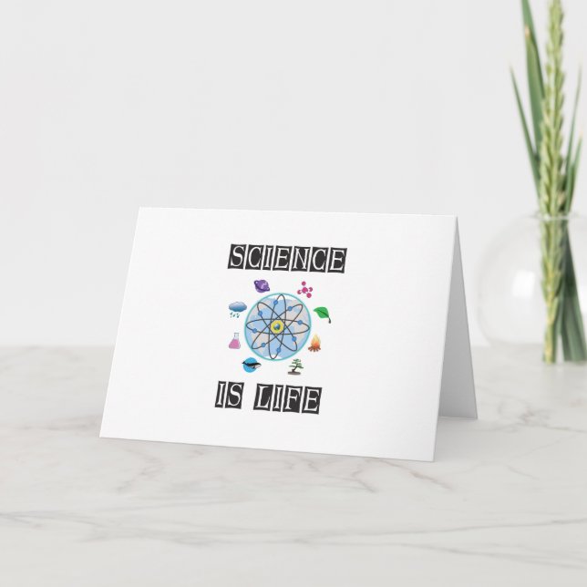Carte La science est la vie (Devant)