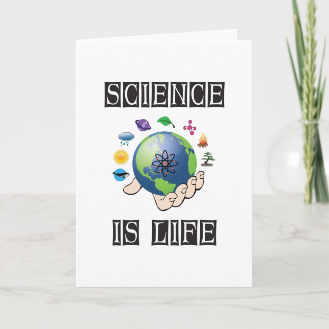 Carte La science est la vie (Devant)