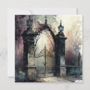 Carte La série de portes du cimetière gothique 12