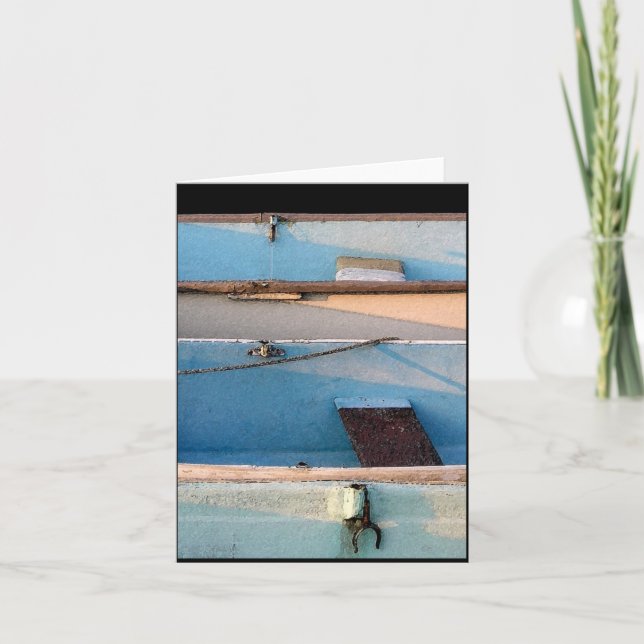 Carte La serrure d'aviron (Devant)