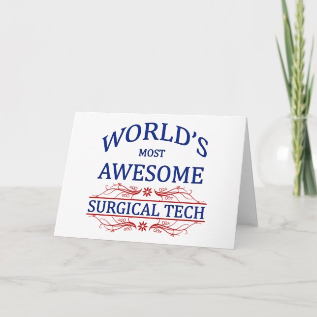 Carte La technologie chirurgicale la plus (Devant)