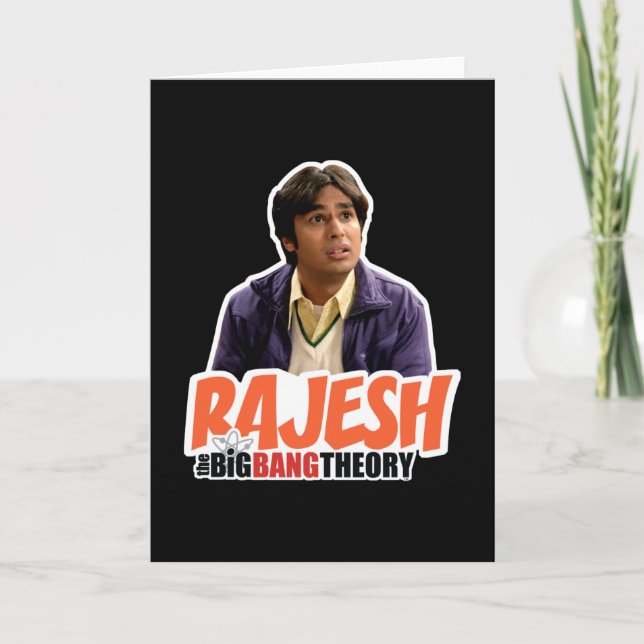 Carte La théorie du Big Bang | Rajesh (Devant)