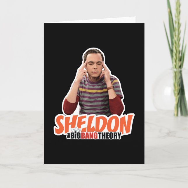 Carte La théorie du Big Bang | Sheldon (Devant)