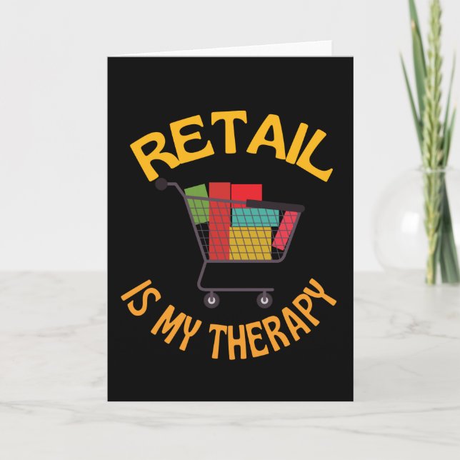 Carte La thérapie au détail est ma thérapie (Devant)