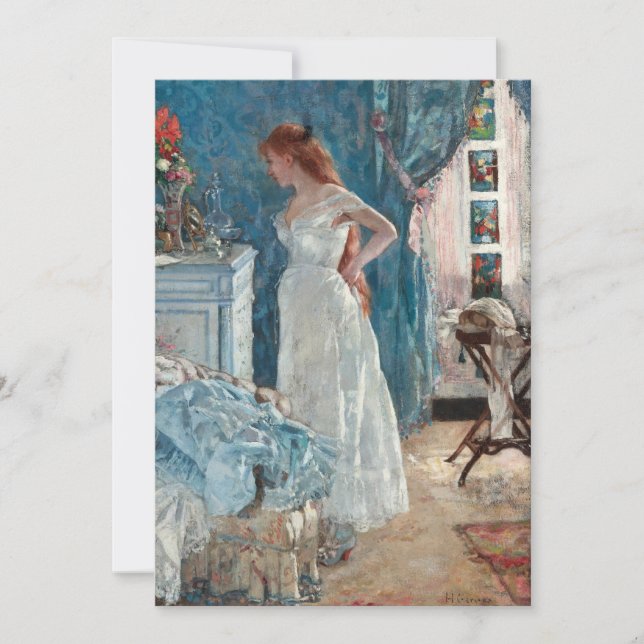Carte La Toilette | Henri Gervex (Devant)