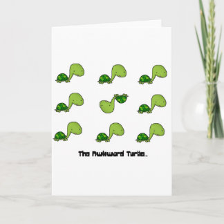 Carte La tortue maladroite