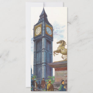 Carte La Tour de l'Horloge Big Ben au Palais de Westmins